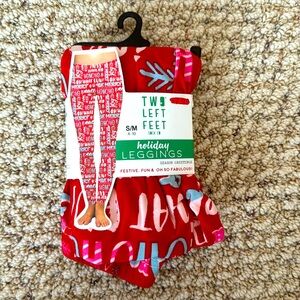 NWT holiday leggings S/M